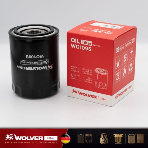 Lọc Nhớt Động Cơ: Wolver WO109S